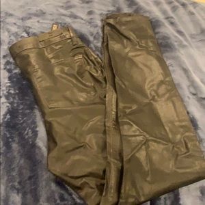 J brand leather like pant